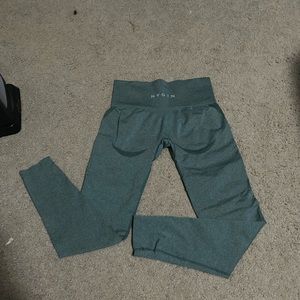 NVGTN Forest Green Seamless Contour Leggings